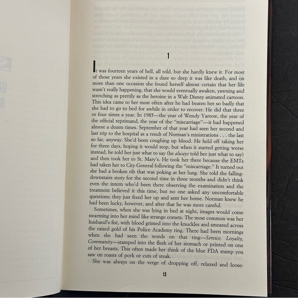 Rose Madder by Stephen King (1st Edition) | Fiction, Horror | Hardcover Book - Picture 9 of 10